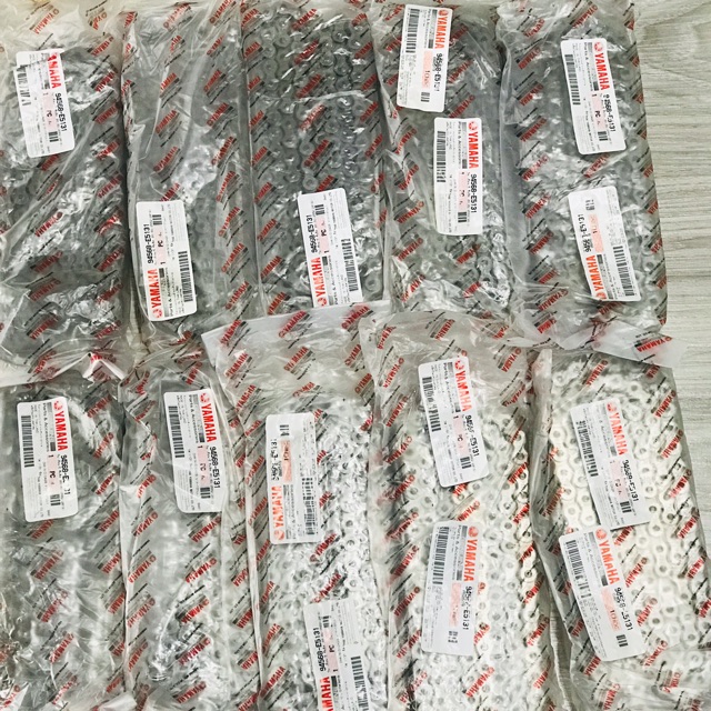 Sên TFX yamaha thái lan có phốt cao su  tặng kèm sản phẩm phục hồi nhựa nhám