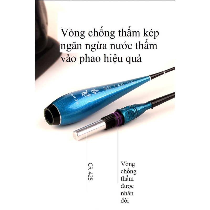 Phao Câu Đài Ngày Đêm YEAHUA Phao Câu Cá Nano Chuyên Dụng Cao Cấp  PC4