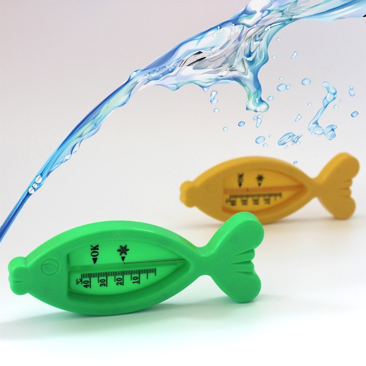 Nhiệt kế đo nhiệt độ nước tắm, đồ chơi nhà tắm hình cá cho bé an toàn dễ sử dụng