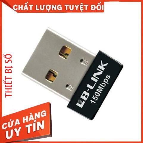 Usb thu wifi LB-LINK WN151 | BL-WN151 Nano (Đen)