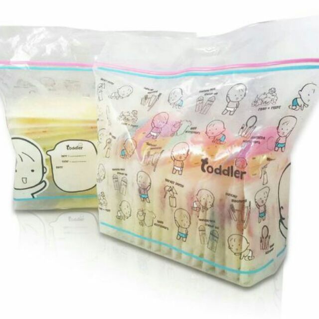 Ziplock Toddler Đa năng. (đựng thực phẩm, túi sữa, quần áo, vật dụng cá nhân)