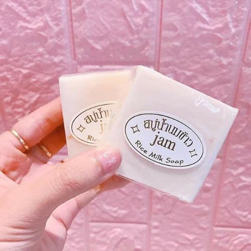 Xà phòng trắng da cám gạo Thái Lan JAM RICE MILK SOAP