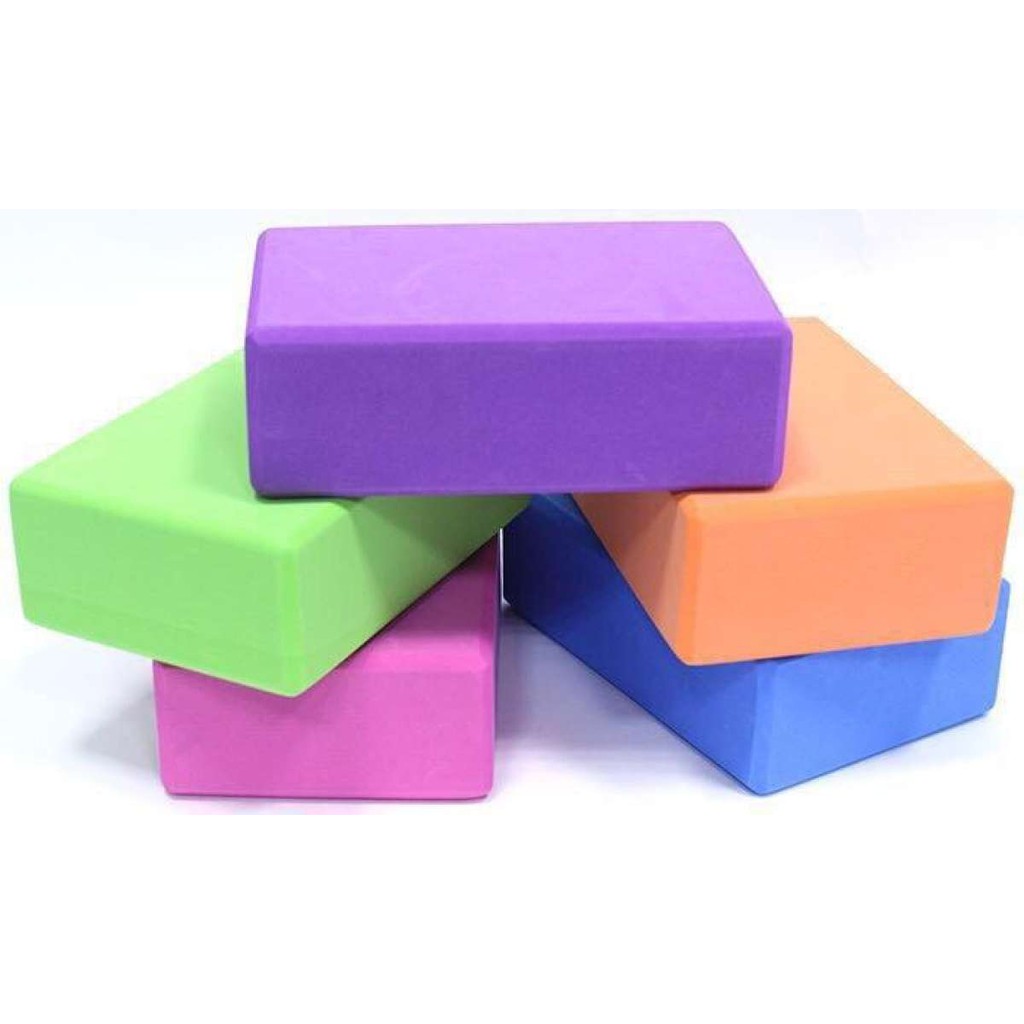 Gạch tập yoga 10cm xốp mật độ cao 23x15x10cm - Yoga block