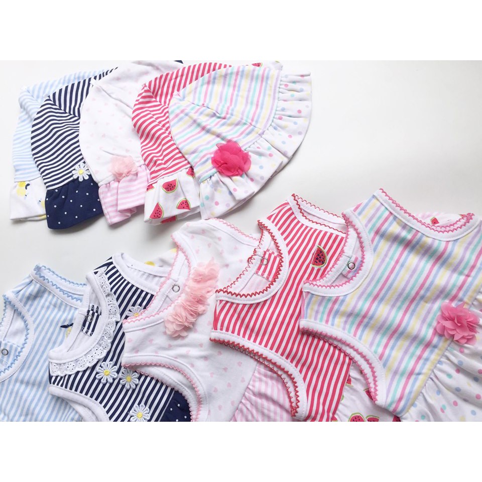 Set 2 chi tiết Little Me xuất dư cho bé gái