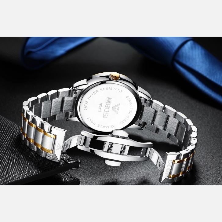 [Mã FARSBRT51 giảm 20K đơn 0 Đồng] [Tặng vòng tay] Đồng hồ nam NIBOSI NI2318.01 đồng hồ chính hãng thời trang cao cấp