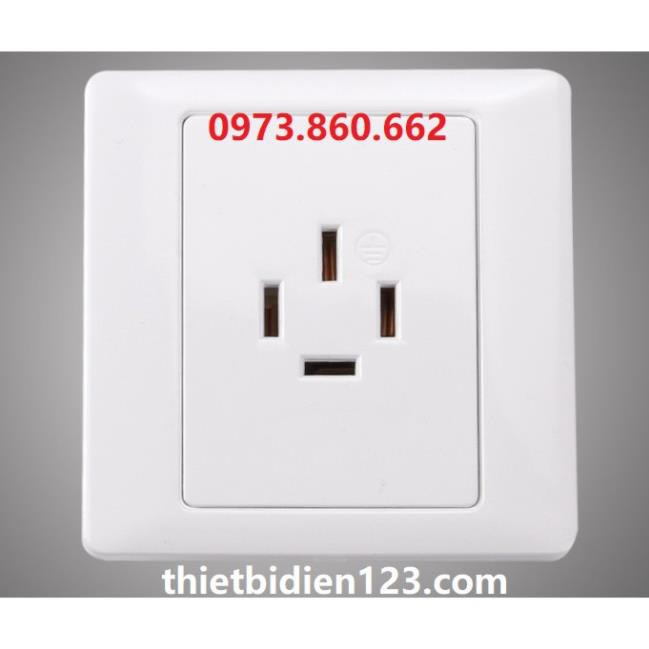 Ổ cắm 3 pha 4 lỗ mặt vuông 16A, 25A kiểu tiêu chuẩn 86 -TBĐ