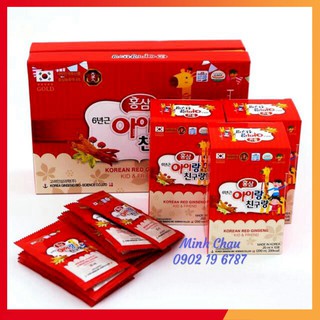 Nước hồng sâm baby bio 30 gói hàn quốc