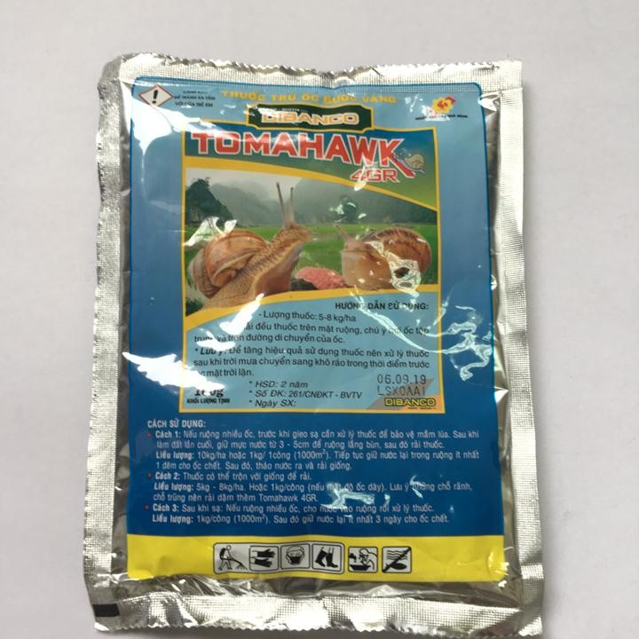 Thuốc bẫy và diệt ốc, sên nhớt ăn rễ lan, mầm lan và cây trồng