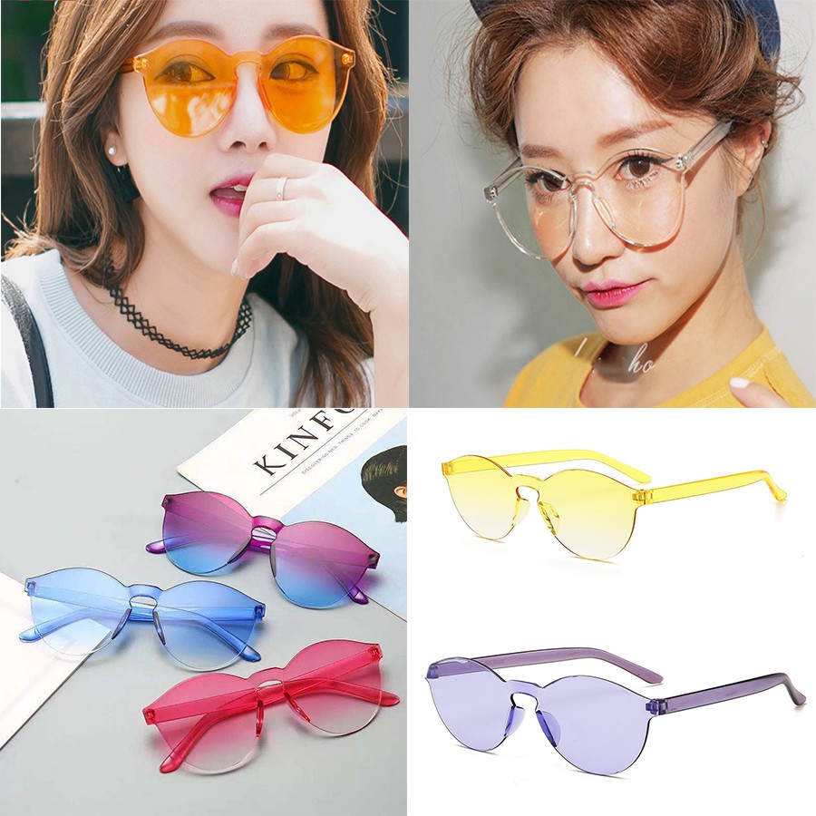 Kính Mát Thời Trang Hình Mắt Mèo Cá Tính Cho Nữ