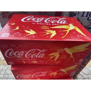 Thùng 24 lon Cocacola- ship hỏa tốc- date mới