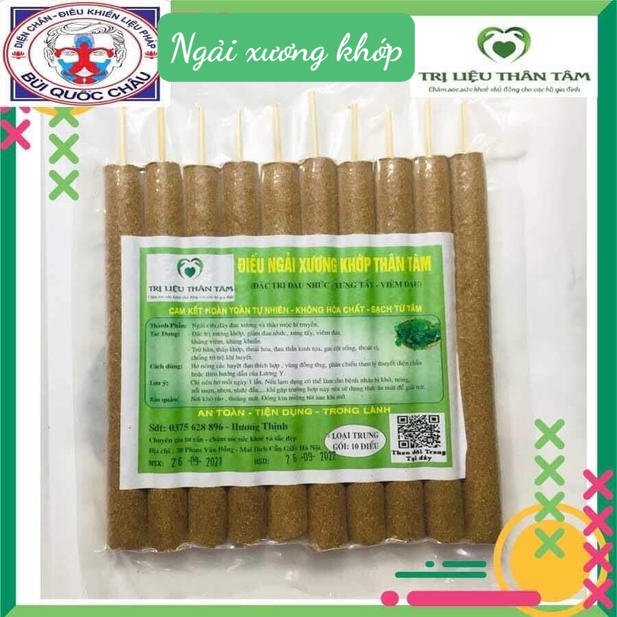 Điếu ngải cứu - chuyên trị liệu xương khớp hiệu quả