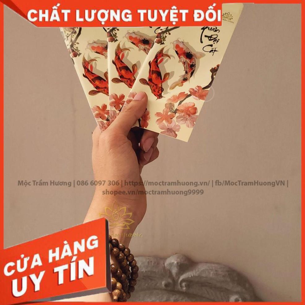 FreeShip  Combo Vòng + x5 bao lì xì mẫu mới nhất năm 2021 - Mộc Trầm Hương - Bao Lì Xì Không Bán Lẻ