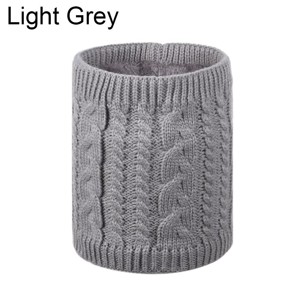 YVE Vòng Choàng Cổ Giữ Ấm Mùa Đông Hình Tròn Mềm Mại