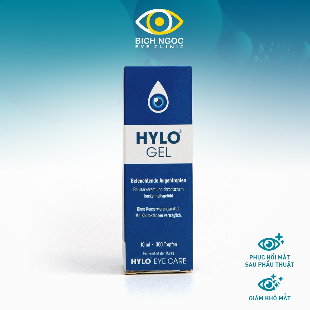 Dung dịch nhỏ mắt Hylo Gel (10ml )