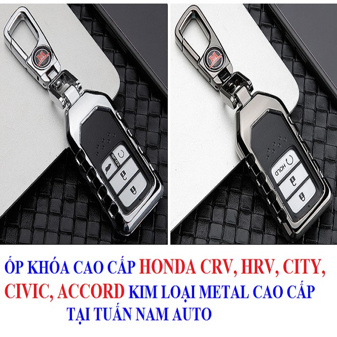 Ốp Chìa khóa xe Honda CRV, CITY, HRV,CIVIC,ACCORD mẫu mới nhất 2020 2021