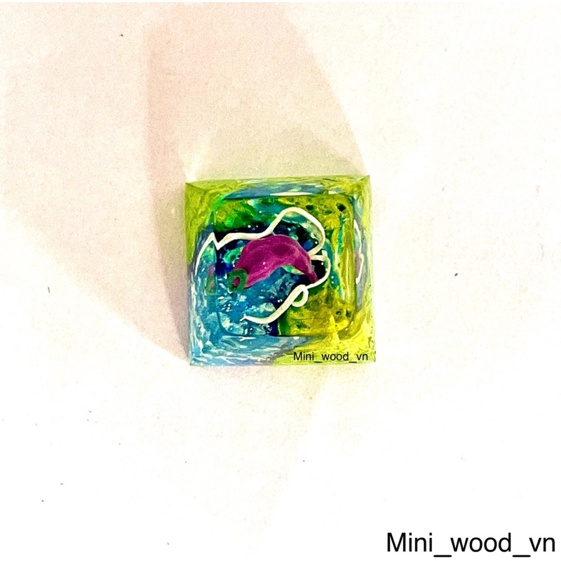 Nút bàn phím cơ Pokemon.Keycap resin Pokemon.Keycap artisan