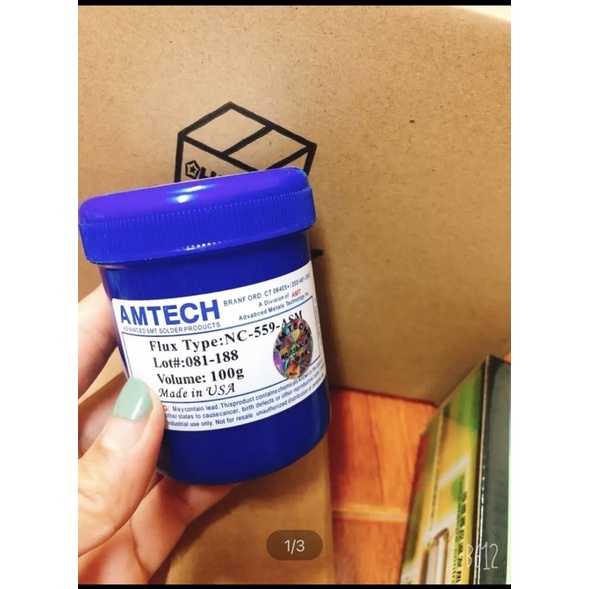 mỡ hàn AMTECH hàng chuẩn