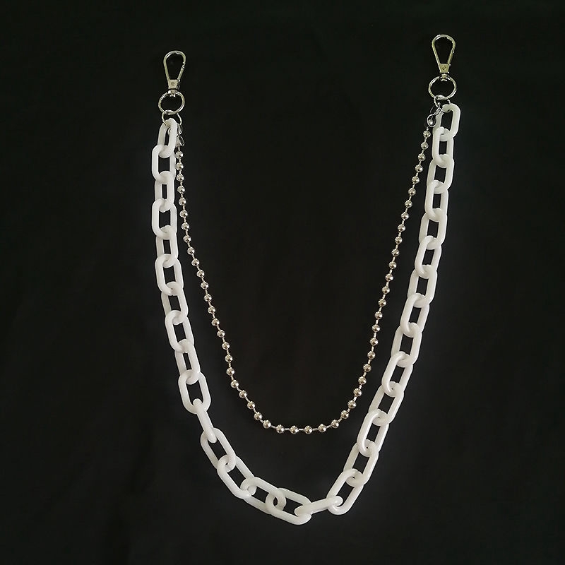 Dây Đeo Hông Bằng Nhựa Phát Quang Độc Đáo 226016 Dây Xích Đeo Quần Phong Cách Hiphop Đường Phố Cá Tính