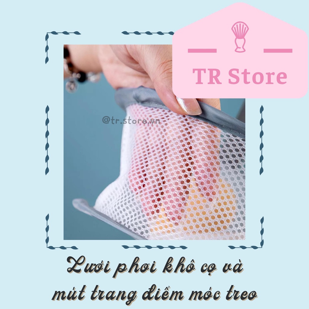 Lưới phơi khô sau vệ sinh cọ và mút trang điểm