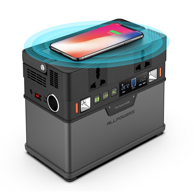 Trạm sạc dự phòng đa năng Allpowers 220v - 300w, 372Wh, dung lượng 100.500mAh - wireless charger