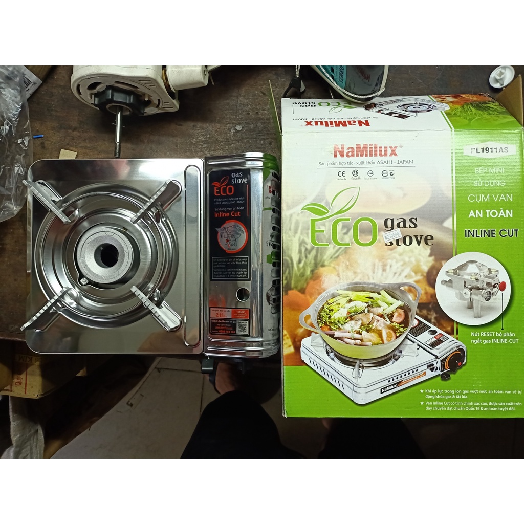BẾP GAS MINI INOX NAMILUX