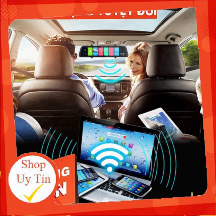 {Hàng chính hãng} Camera hành trình gương ô tô cao cấp Phisung Z68 màn hình 12 inch, 4G, Wifi, GPS | BigBuy360 - bigbuy360.vn