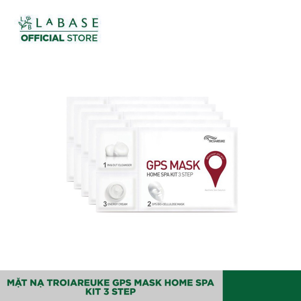 Mặt nạ Troiareuke GPS Mask Home Spa Kit 3 Step A59