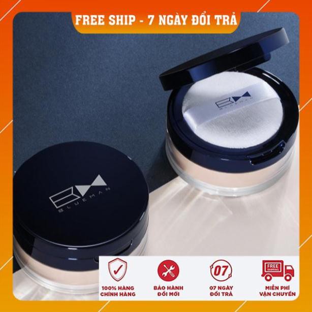 [ Free Ship - BM03 ] Phấn Phủ Dạng Bột Cho Nam Makeup Che Khuyết Điểm BlueMan , Phấn Makeup Kiêm Dầu Cho Nam | BigBuy360 - bigbuy360.vn