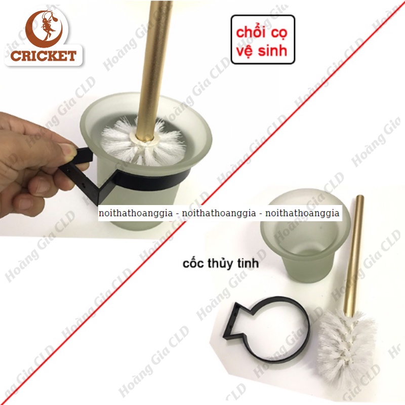 [GIÁ TỐT] Combo 6 món phụ kiện phòng tắm sơn nano tĩnh điện Đen Vàng sang trọng, chống xước, không bong tróc