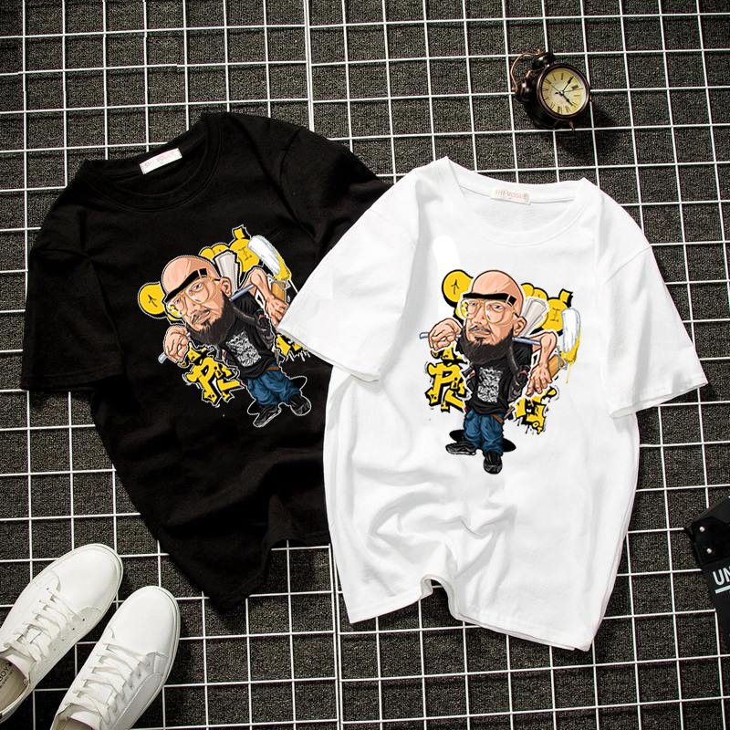 Áo thun unisex form rộng hypebeast style cá tính vải dày mịn 2019T1466