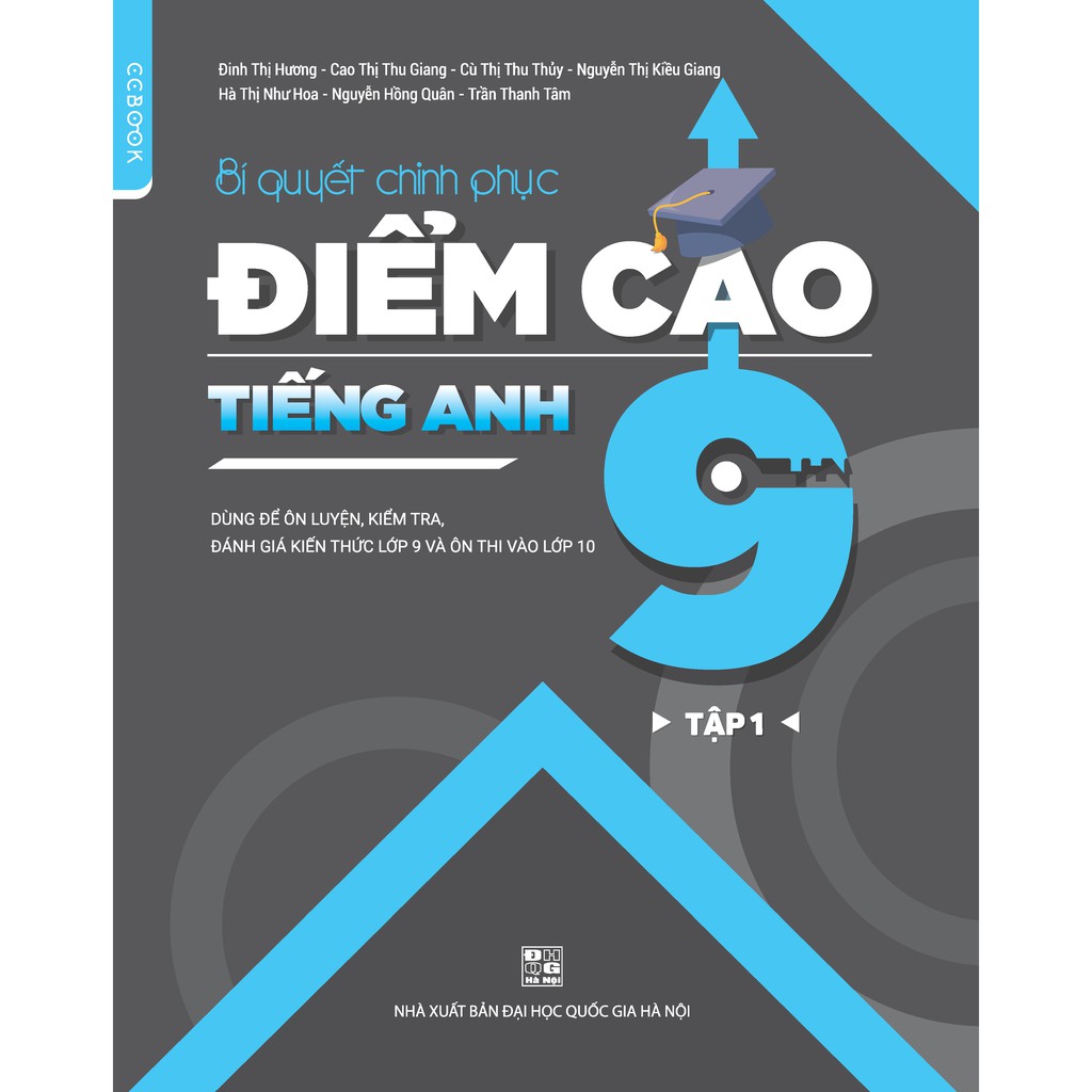 Sách - Combo Bí quyết chinh phục điểm cao tiếng Anh 9 (Tập 1,2)