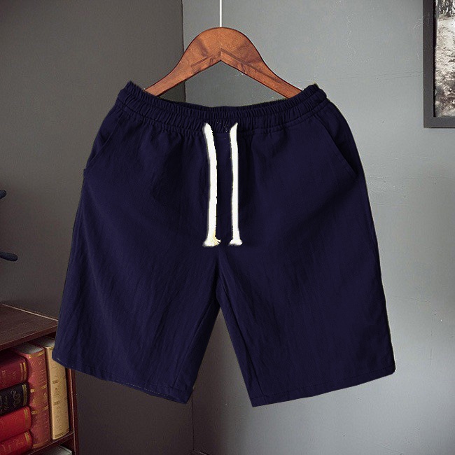 Quần short nam,quần đùi nam vải đũi co dãn mặc mát nhiều màu sắc - DHT