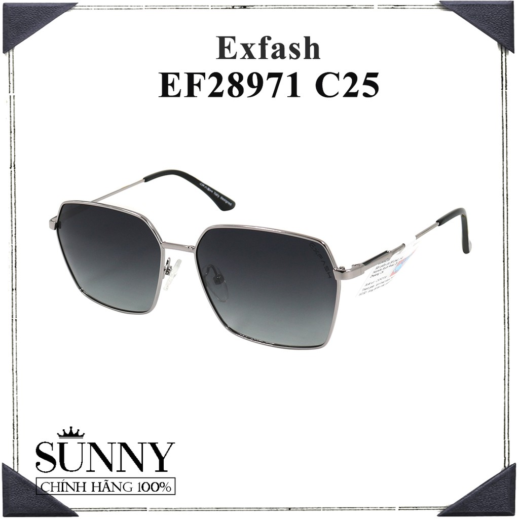 EF28971 - kính mắt nam nữ Exfash chính hãng Korea, kèm tem thẻ chống hàng giả do bộ công an cấp