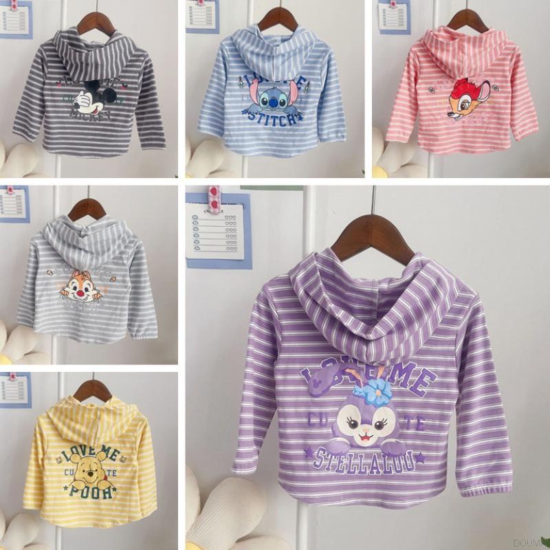 Áo khoác hoạ tiết hoạt hình phong cách Hàn Quốc thích hợp cho bé