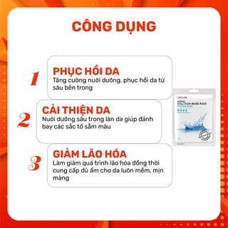 Mặt Nạ Lebelage Aqua Solution Mask Pack Moisturizing Moisture Cấp Nước 25g