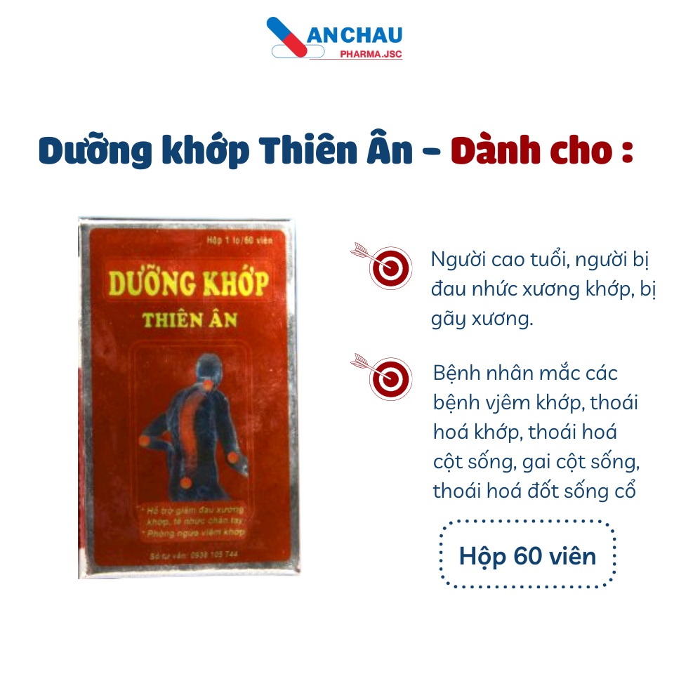 Dưỡng khớp thiên ân - giúp bảo vệ khớp từ thảo dược - An Châu