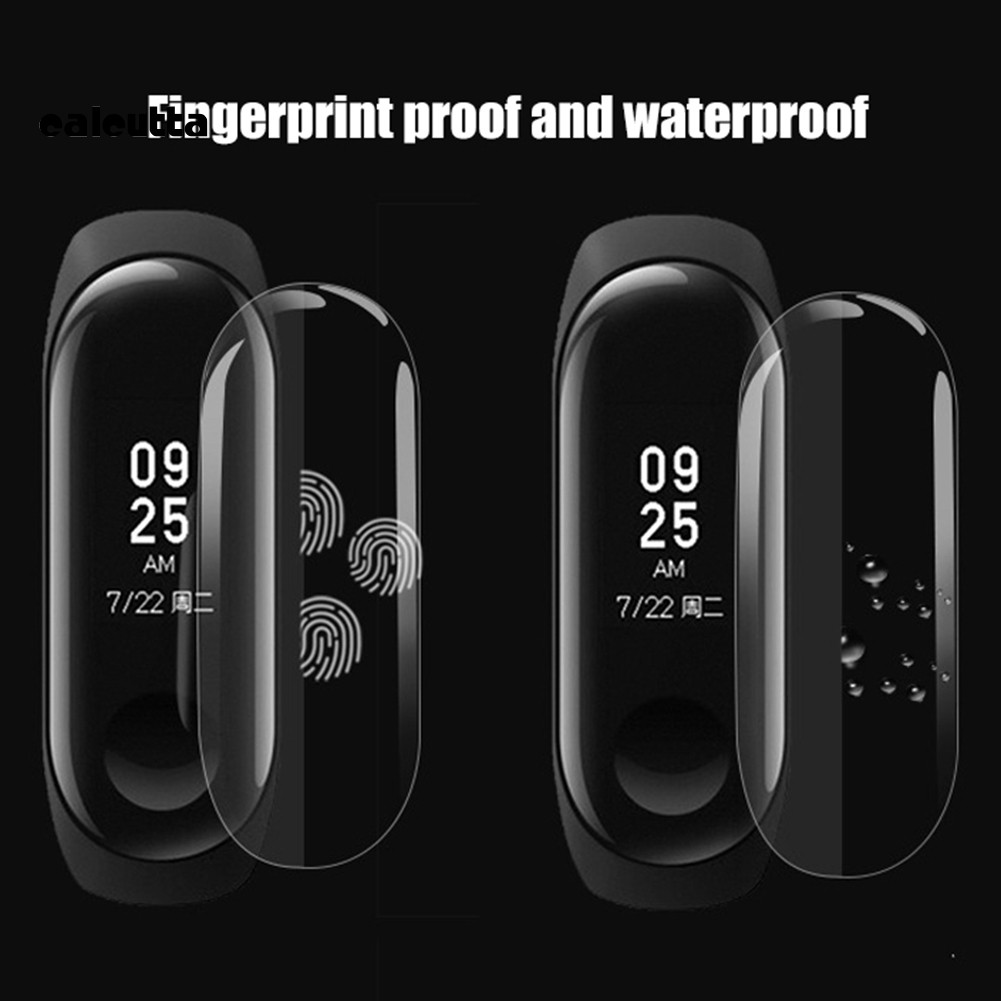 Tấm dán chống xước bảo vệ màn hình vòng tay thông minh Xiaomi Mi Band 2/3/4