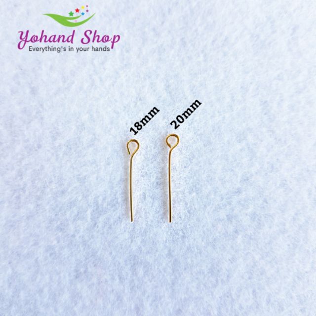 Đinh treo hạt mẫu 9 vàng ( gói 25gram)
