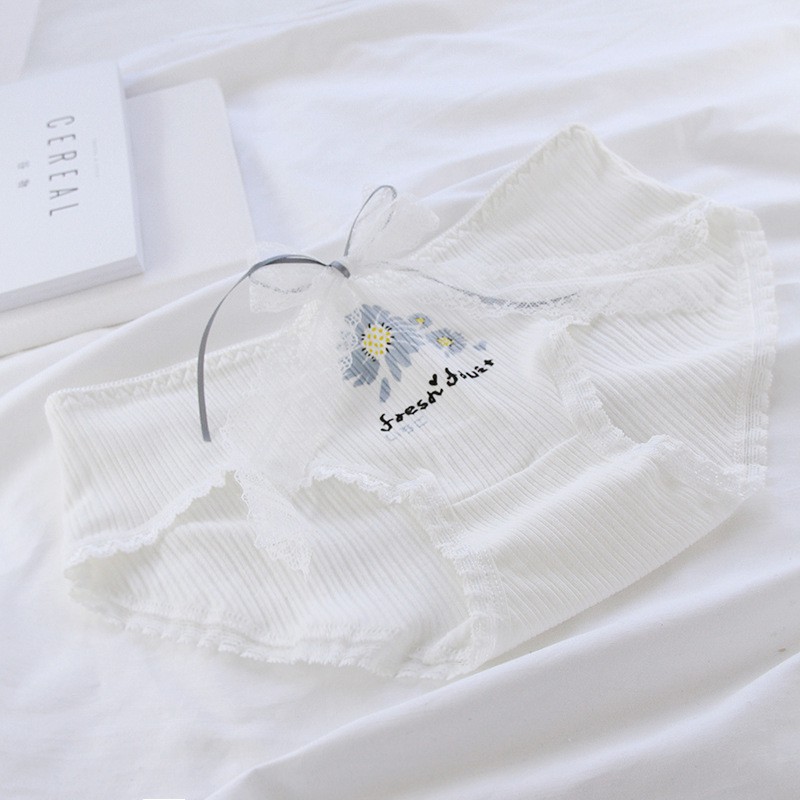Quần Lót Nữ Cotton Cúc Họa Mi Xuất Hàn  Hàng Loại Đẹp.