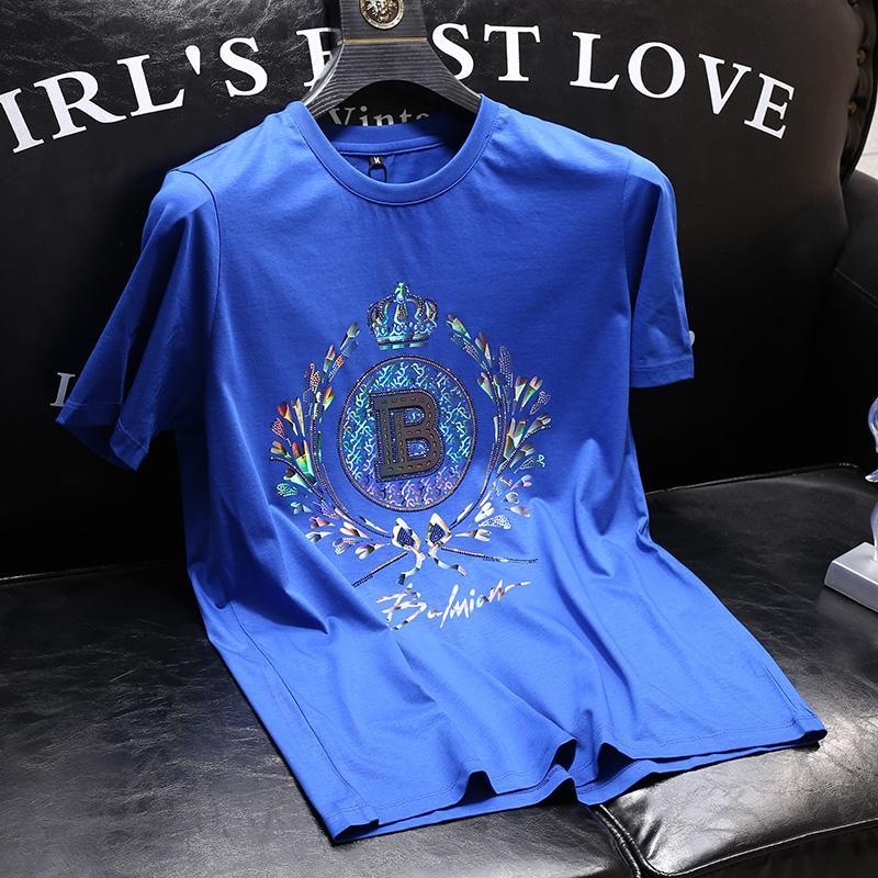 Áo nam tay ngắn cổ tròn in hình trẻ trung