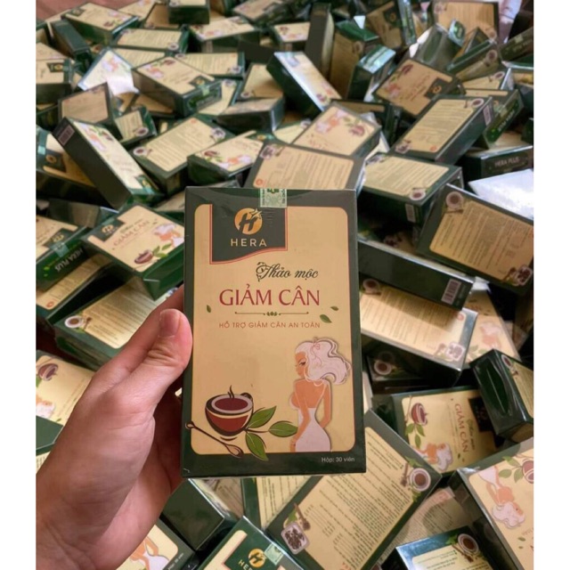 Giảm cân hera plus dạng viên mẫu mới (Giá Sỉ)