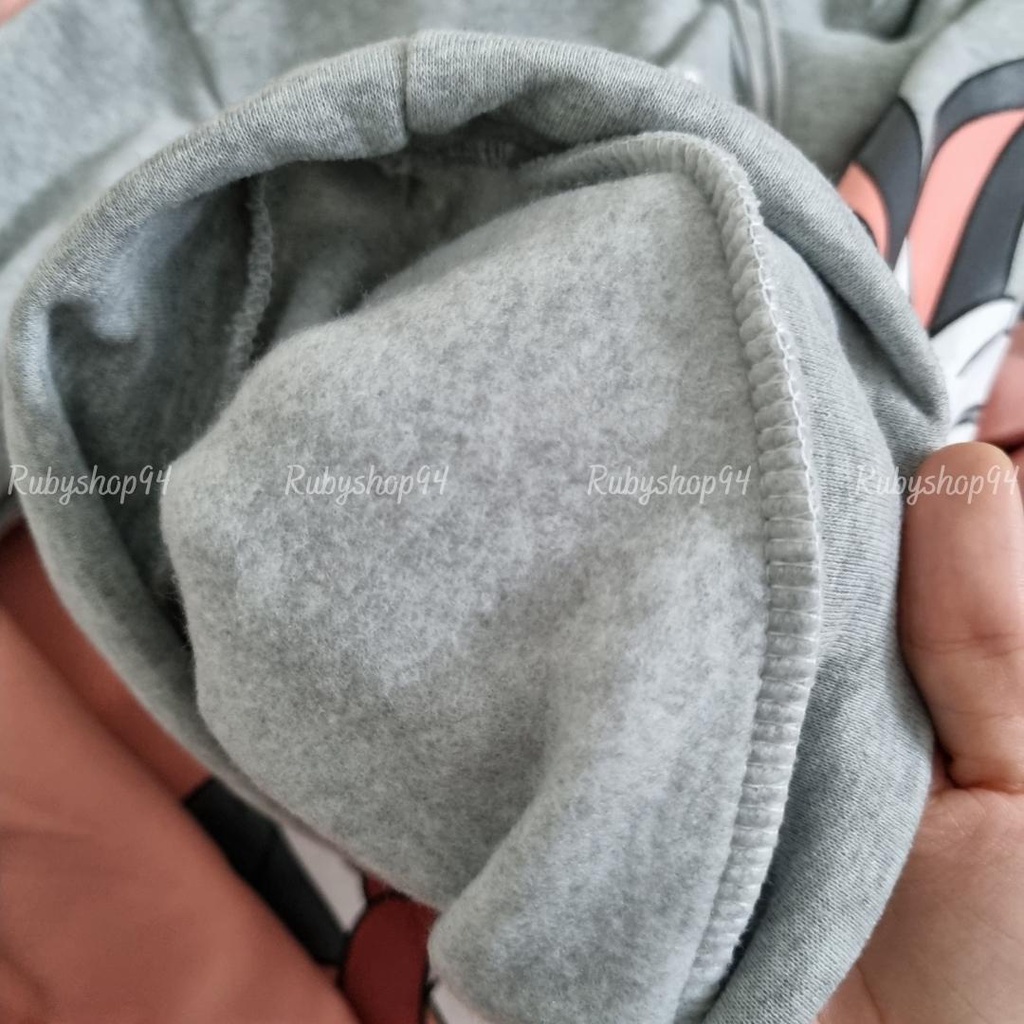 Áo Hoodie nỉ nữ form rộng chất dày có mũ tai thỏ đáng yêu