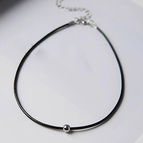 Vòng cổ choker da kiểu dáng thời trang cho nữ