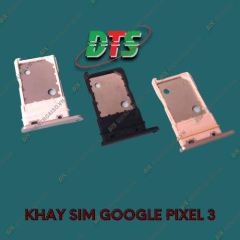Khay sim google pixel 3 màu đen, hồng, trắng ( Khay sim thay thế cho google Pixel 3 )