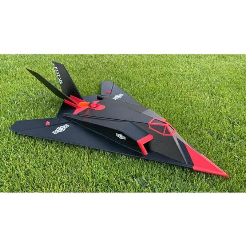 ♥️ Siêu DealBộ vỏ kit máy bay F-117 sải 66 cm (2 lớp cánh)