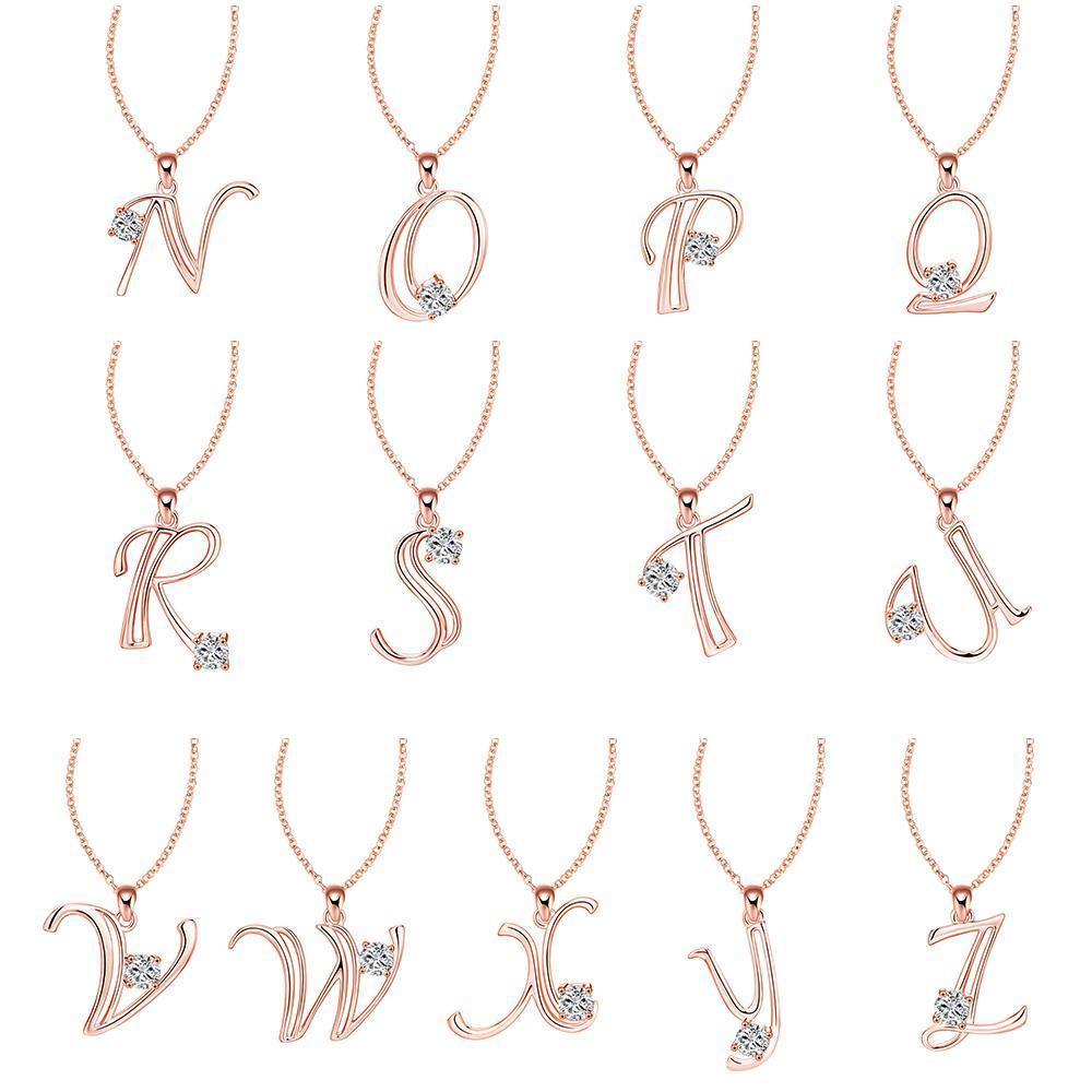 Vòng cổ Mặt Chữ Cái Thời Trang|Vòng cổ Mặt Chữ Cái Từ A-Z