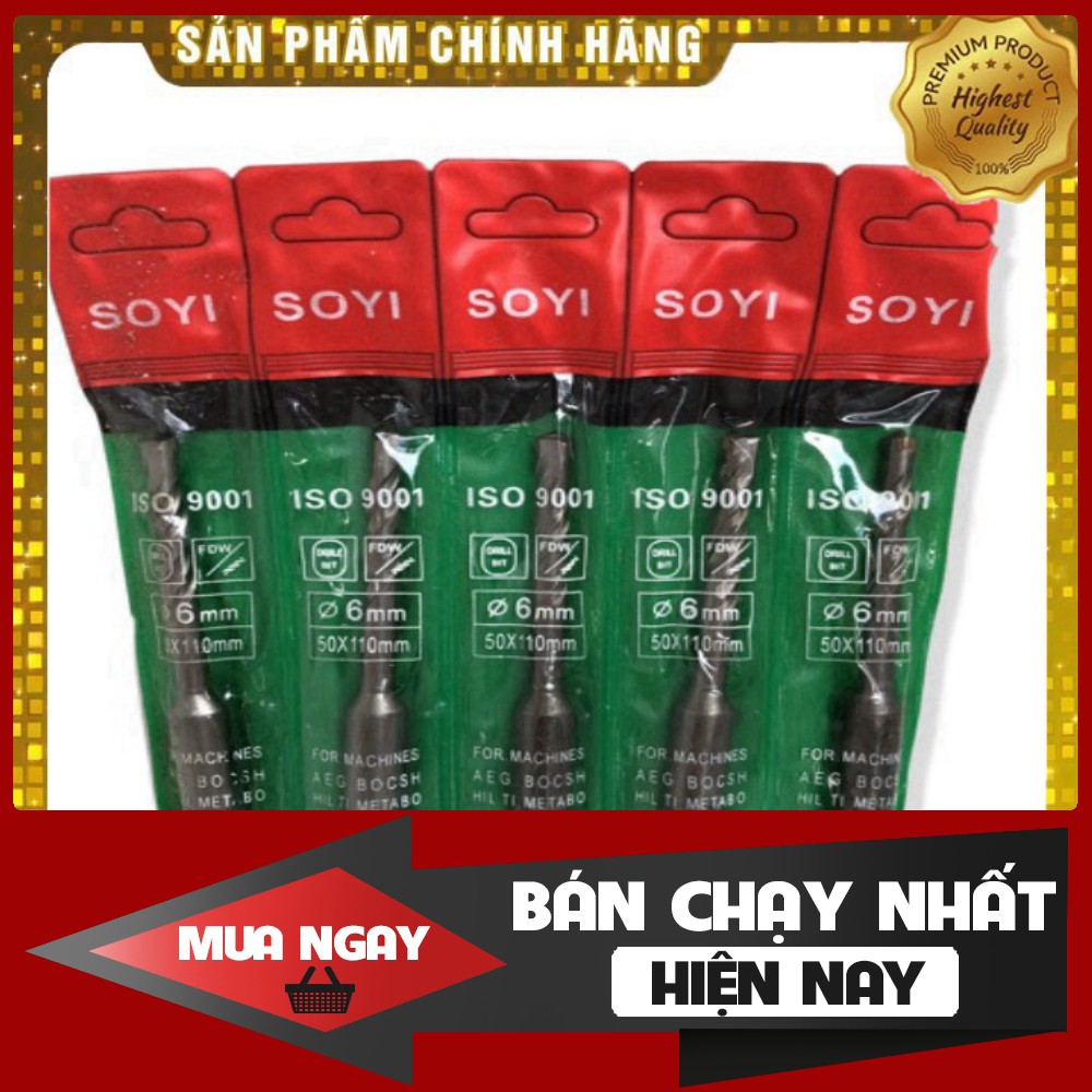 [ HÀNG CHÍNH HÃNG - GIÁ SẬP SÀN ] Mũi Khoan Bê Tông SOYI