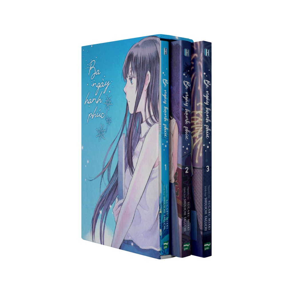 Sách - ba ngày hạnh phúc boxset manga 3 tập - ảnh sản phẩm 1