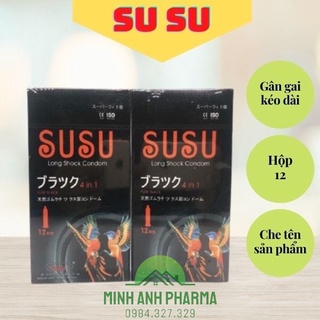 Bao cao su Sumo và Susu(4 in 1)