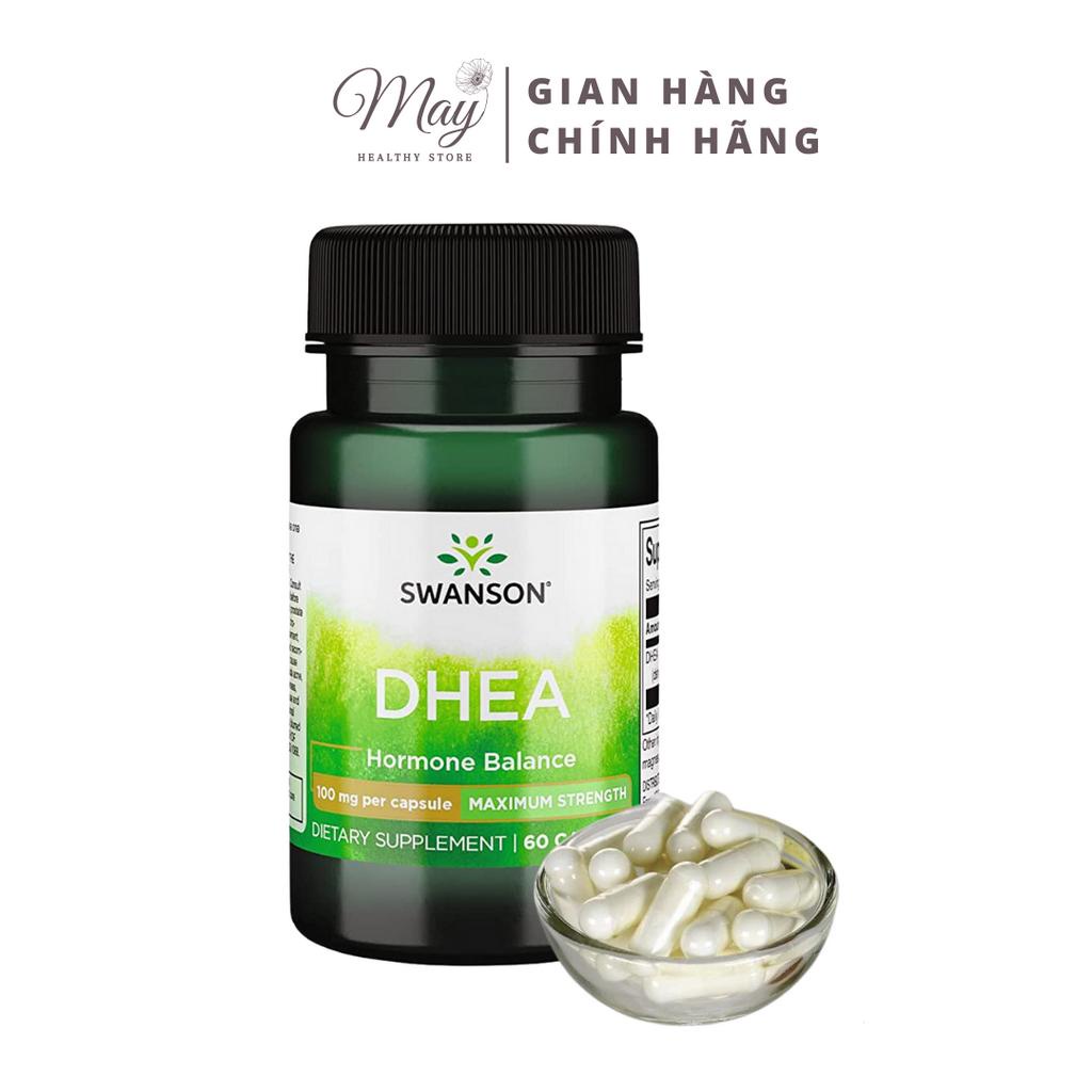 Viên Uống Swanson DHEA 100mg Tăng Cường Sức Khỏe Sinh Lý Nam Và Nữ